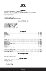 Preview for 3 page of MTX RZR-14-SW Owner'S Manual