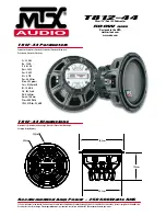 Preview for 2 page of MTX T812-44 Brochure & Specs