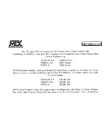 Preview for 13 page of MTX TD1000.1D Owner'S Manual