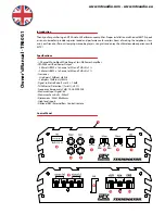 Preview for 2 page of MTX Terminator TR600-1 Owner'S Manual