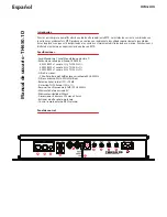 Preview for 6 page of MTX TH650.1D User Manual