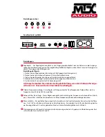 Предварительный просмотр 15 страницы MTX TH800D Introduction Manual