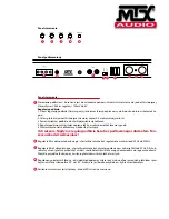 Предварительный просмотр 39 страницы MTX TH800D Introduction Manual