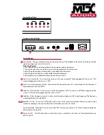 Preview for 3 page of MTX TH90.2 Manual