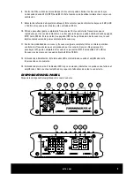 Preview for 9 page of MTX Thunder 1000.1 Owner'S Manual