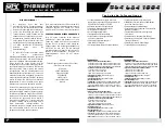 Preview for 14 page of MTX Thunder 1004 Owner'S Manual