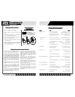 Preview for 7 page of MTX Thunder 4405 Owner'S Manual