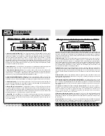 Preview for 9 page of MTX Thunder 4405 Owner'S Manual