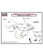 Preview for 1 page of MTX Thunder 801D Connecting Manual