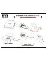 Preview for 2 page of MTX Thunder 801D Connecting Manual