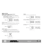 Предварительный просмотр 6 страницы MTX Thunder Dome-Axials TDX3502 Owner'S Manual