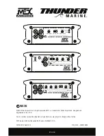 Preview for 32 page of MTX Thunder Marine WET Series Owner'S Manual