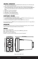 Preview for 3 page of MTX THUNDER SPORTS AWBTSW Owner'S Manual