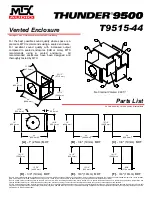 Preview for 3 page of MTX Thunder T9515-04 Specifications