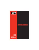 Предварительный просмотр 1 страницы MTX Thunder TC TC4001 Owner'S Manual