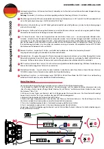 Preview for 16 page of MTX Thunder TH1500D User Manual