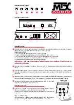 Preview for 19 page of MTX Thunder TH1500D User Manual