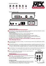 Preview for 23 page of MTX Thunder TH1500D User Manual