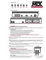 Preview for 3 page of MTX Thunder TH4000D Manual