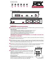 Preview for 11 page of MTX Thunder TH4000D Manual