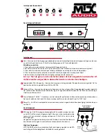 Preview for 27 page of MTX Thunder TH4000D Manual