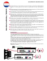 Preview for 28 page of MTX Thunder TH4000D Manual