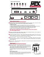 Preview for 31 page of MTX Thunder TH4000D Manual