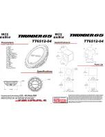 Preview for 1 page of MTX Thunder Thin TT6512-04 Connection Manual