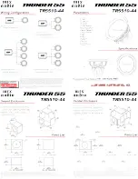 MTX Thunder TR5510-44 Connection Manual preview