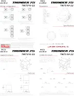 MTX Thunder TR7510-22 Connection Manual preview