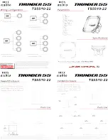 Preview for 1 page of MTX Thunder TS5510-22 Connection Manual