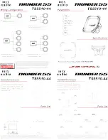 Preview for 1 page of MTX Thunder TS5510-44 Connection Manual