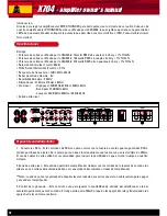 Предварительный просмотр 10 страницы MTX Thunder X704 Owner'S Manual