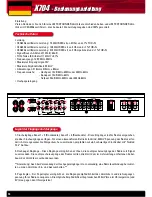 Предварительный просмотр 14 страницы MTX Thunder X704 Owner'S Manual