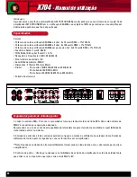 Предварительный просмотр 22 страницы MTX Thunder X704 Owner'S Manual