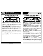 Preview for 7 page of MTX THUNDER895 Owner'S Manual