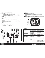 Preview for 3 page of MTX ThunderLink XT110P Owner'S Manual