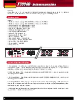 Предварительный просмотр 14 страницы MTX X3000D Owner'S Manual