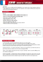 Предварительный просмотр 6 страницы MTX XTHUNDER X500D Owner'S Manual