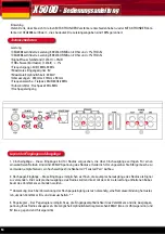 Предварительный просмотр 14 страницы MTX XTHUNDER X500D Owner'S Manual