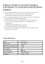 Preview for 2 page of Muave MMC07ML7ST Instruction Manual