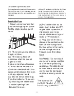 Preview for 11 page of Muave MU070CES Instruction Manual