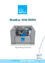 Preview for 1 page of Much More Water BlueBox 1200 RORS Operating Manual