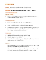 Preview for 6 page of Muck-Truck E Truck Owner & Operator Instruction Manual