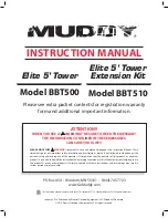 Preview for 1 page of Muddy BBT500 Instruction Manual