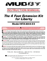 Предварительный просмотр 1 страницы Muddy MTA3004-EX Instruction Manual