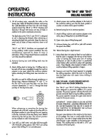 Preview for 4 page of MUELLER CO. DH-5 Operating Instructions Manual