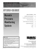 MUELLER CO. Hydro-guard Operating Instructions Manual предпросмотр