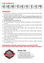 Preview for 2 page of Mueller ArmorFlex MG-50G Quick Start Manual