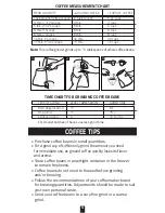 Предварительный просмотр 5 страницы Mueller ELECTRIC COFFEE GRINDER Instruction Manual